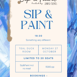 Sip & Paint Art Event - OCTOBER #02