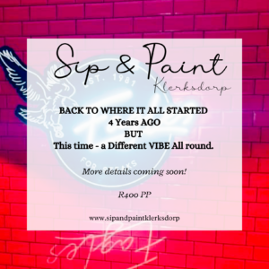 Sip & Paint Art Event - FEBRUARY 2026